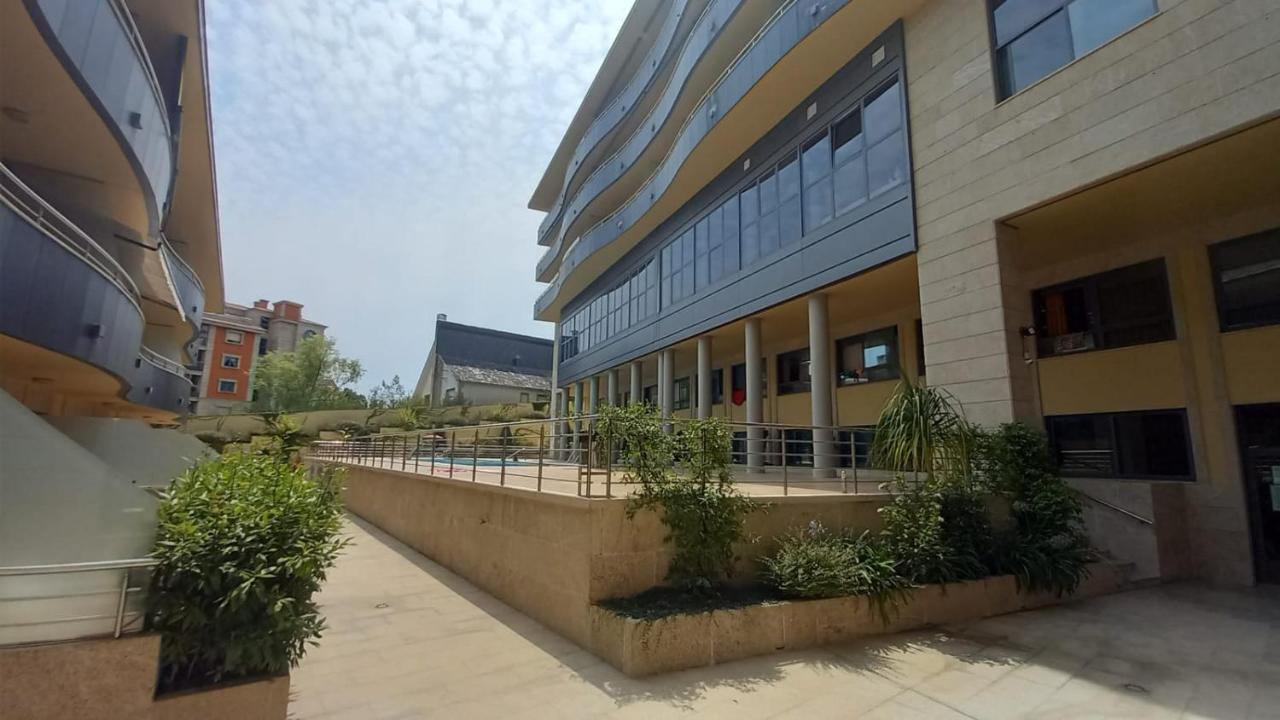 Apartamento En Urbanizacion Con Piscina En Playa De Silgar Sanxenxo Zewnętrze zdjęcie